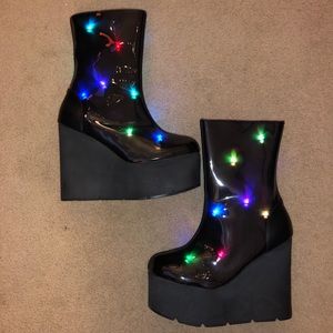 “party monster” light up boots